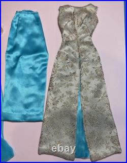 Vintage Barbie Doll Evening Gala Fashion 1660 Fm 1966 With Japan Shoes Complete