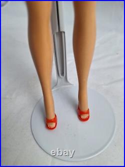 Vintage Barbie Doll Lemon Blonde Swirl Ponytail Salon Needed Mattel Japan 1964