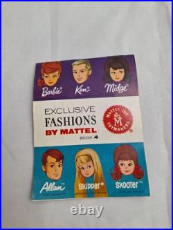 Vintage Barbie Doll Lemon Blonde Swirl Ponytail Salon Needed Mattel Japan 1964