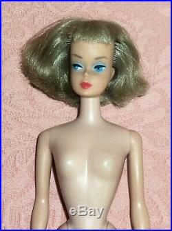 Vintage Barbie Doll Long Haired 1958 American Girl Doll Made In Japan