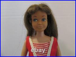 Vintage Barbie Doll Lot Blonde Ponytail Bubble Cut Flocked Ken Skipper Clothes