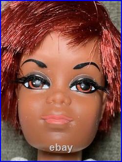 Vintage Barbie Doll Nurse JULIA TNT Red Hair Diahann Carrol RARE Original Outfit