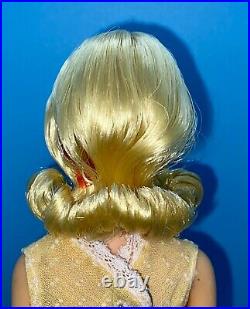 Vintage Barbie Doll OOAK Blonde Hair NO BANGS FRANCIE Repaint Reroot By Niccole
