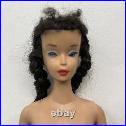 Vintage Barbie Doll Original 4 Brunette Ponytail