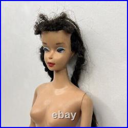 Vintage Barbie Doll Original 4 Brunette Ponytail