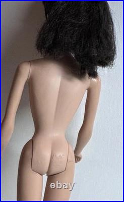 Vintage Barbie Doll Ponytail # 4 Brunette with Swimsuit 1960s Mattel