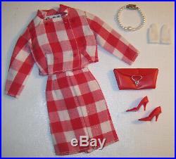 Vintage Barbie Doll RARE Japan Exclusive #21002628 Red Check Outfit #2628 EXC