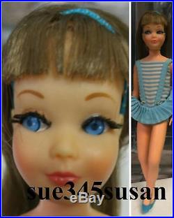 Vintage Barbie Doll Skipper Doll Brunette #1105 Bendleg Japan OSS, Shoes, H/B