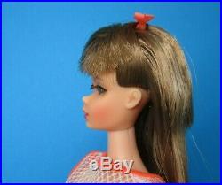 Vintage Barbie Doll TNT TWIST'N TURN GO GO CO CO Auburn Brown Hair Swimsuit