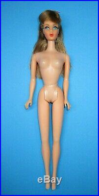 Vintage Barbie Doll TNT TWIST'N TURN GO GO CO CO Auburn Brown Hair Swimsuit