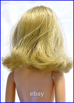 Vintage Barbie FRANCIE Bend Leg Doll #1130 Blonde Flip Hair & Mod Swimsuit