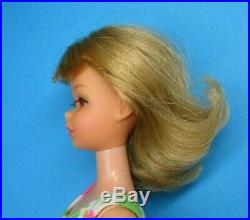 Vintage Barbie FRANCIE Doll #1130 Bend Leg Blonde Hair Swimsuit