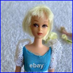 Vintage Barbie FRANCIE Doll HAIR HAPPENIN'S with Dress -Hair Pieces