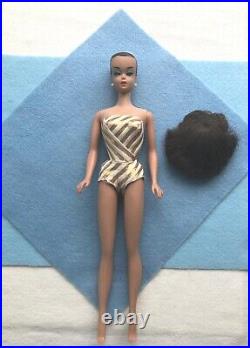 Vintage Barbie Fashion Queen Doll With Swimsuit and 1 Wig Gorgeous