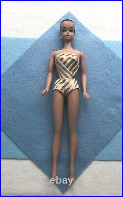Vintage Barbie Fashion Queen Doll With Swimsuit and 1 Wig Gorgeous