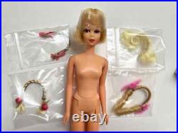 Vintage Barbie Francie Blonde #1122 Hair Happenins 1970 w Hair Pieces, WOW