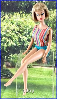 Vintage Barbie High Color Silver Ash Blonde Long Hair American Girl Gorgeous Vintage Barbie High Color Silver Ash Blonde Long Hair American Girl Gorgeous