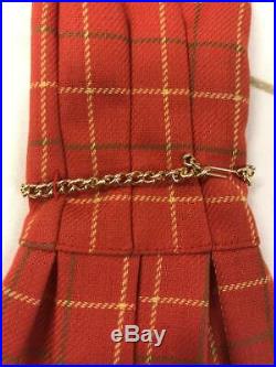 Vintage Barbie JAPANESE EXCLUSIVE tweed jumper skirt dress Japan factory mint