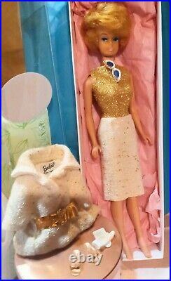 Vintage Barbie, Lot, Beautiful, Blonde, Bubble Cut, Doll, On The Avenue, Clothing, Japan