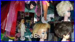 Vintage Barbie Lot, Dolls TM items, Tagged Outfits, Japan Spikes, Ponytail Case&More