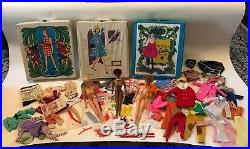 Vintage Barbie Lot JULIA P. J. COCO Go-Go TNT Mod Clothes 1966 Japan Dolls