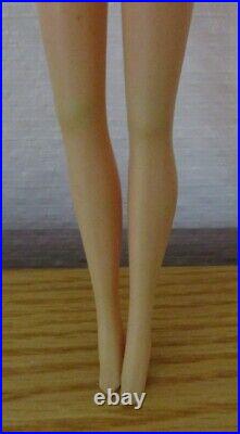Vintage Barbie MOD Beautiful Brunette HAIR FAIR Doll on JAPAN TWIST n TURN BODY