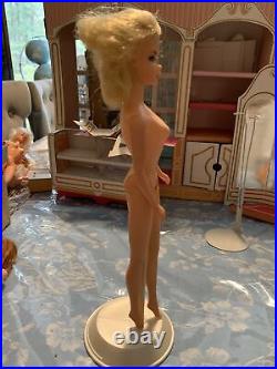Vintage Barbie Marlo Flip Doll Mattel Mod Era TNT Bendable Knees Blonde Fashion