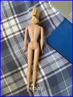 Vintage Barbie Mattel #4 Blonde with partial reroot Good-VG