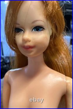 Vintage Barbie Mattel Stacey Doll Titan red Twist & Turn Copper penny #1165 Mod