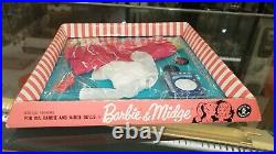 Vintage Barbie & Midge Disc Date Fashion Wardrobe #1633 Sealed In Package 1964