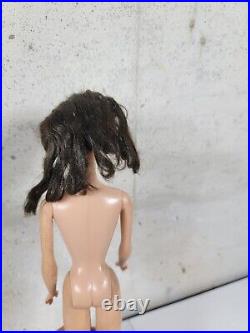 Vintage Barbie Midge Doll Swirl Ponytail 1965 Brown Mattel Rare HTF Pat Pending