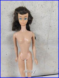 Vintage Barbie Midge Doll Swirl Ponytail 1965 Brown Mattel Rare HTF Pat Pending