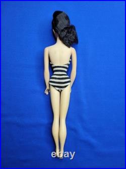 Vintage Barbie Number 3 Brunette Ponytail Rare Blue Eyeshadow Number Three