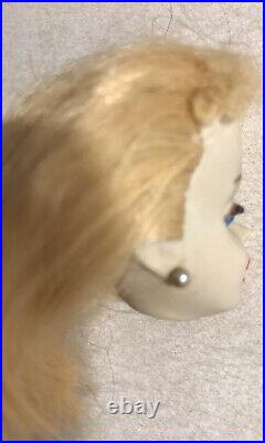 Vintage Barbie Number 3 Head, Blonde, Hair Cut