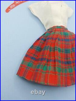 Vintage Barbie PAK Pert Skirt with Taffeta Tailored Top Mattel 1960's