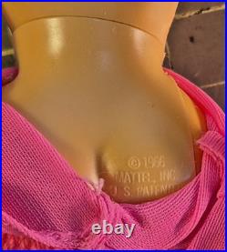 Vintage Barbie P. J. Twist N Turn TNT Doll with Swimsuit Sunglasses Box Stand