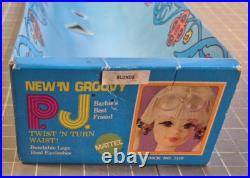 Vintage Barbie P. J. Twist N Turn TNT Doll with Swimsuit Sunglasses Box Stand