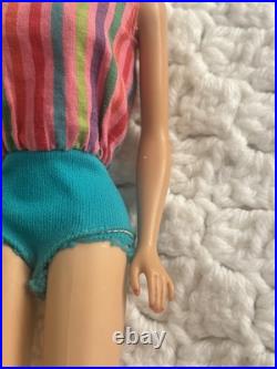 Vintage Barbie Platinum Blonde American Girl Doll Stunning Vintage Barbie Platinum Blonde American Girl Doll Stunning
