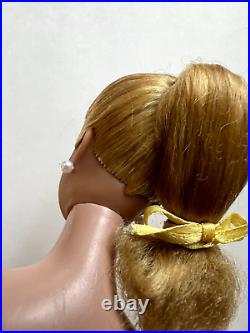 Vintage Barbie Platinum Blonde SWIRL PONYTAIL Doll with Red Swimsuit, GORGEOUS