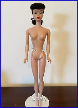 Vintage Barbie Ponytail #4/5 Brunette (1960) Restored