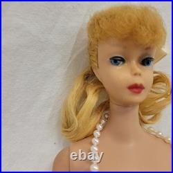 Vintage Barbie Ponytail #5 Blonde Doll 1960s Mattel