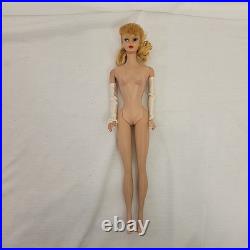 Vintage Barbie Ponytail #5 Blonde Doll 1960s Mattel