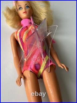 Vintage Barbie RARE JAPAN 1969 Twist n' Turn Barbie #1160 Mattel Swimsuit Marlo