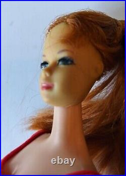 Vintage Barbie Redhead TWIST & TURN STACEY Doll in Original Swimsuit
