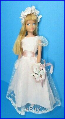 Vintage Barbie SKIPPER Doll Blonde Hair JUNIOR BRIDESMAID