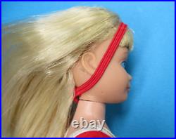 Vintage Barbie SKIPPER Straight Leg Doll #0950 Platinum Blonde Hair Early #3