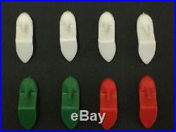 Vintage Barbie -SPIKE HEEL CLOSED TOE LOT OF 4 -White, Red, Green- Japan