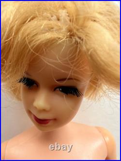Vintage Barbie STACEY Twist N Turn Blonde Short Flip Doll TNT Mattel Japan READ