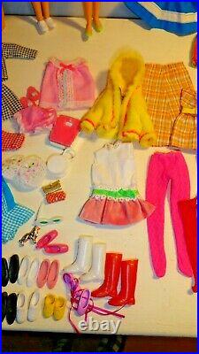 Vintage Barbie Sister Skipper Tutti Doll Lot Clothes Shoes Acces. Some Exc. Cond