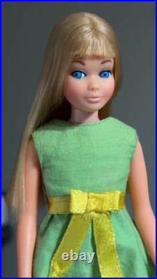 Vintage Barbie Skipper 1970 Re-issue Reissue Pink Skin Sl & Young Ideas Dress Vintage Barbie Skipper 1970 Re-issue Reissue Pink Skin Sl & Young Ideas Dress